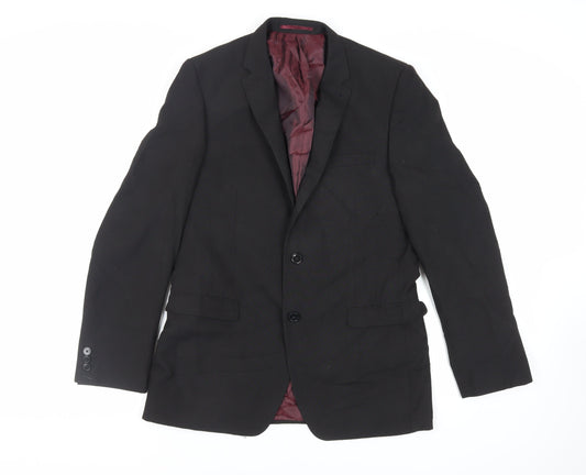 Mens UK Size 38 Marks and Spencer Regular Black Suit Jacket