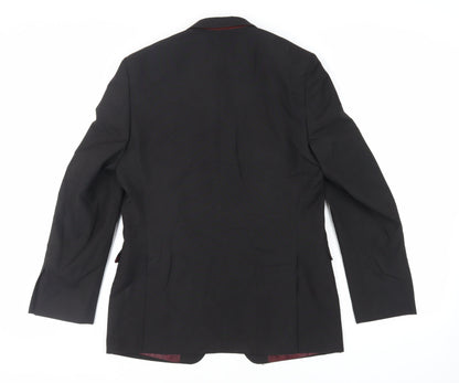 Mens UK Size 38 Marks and Spencer Regular Black Suit Jacket