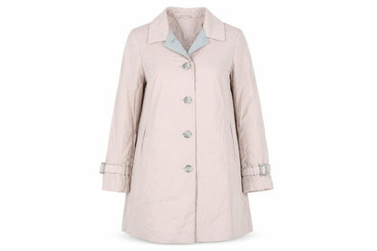 Womens UK Size 12 Debenhams Pink Trench Coat
