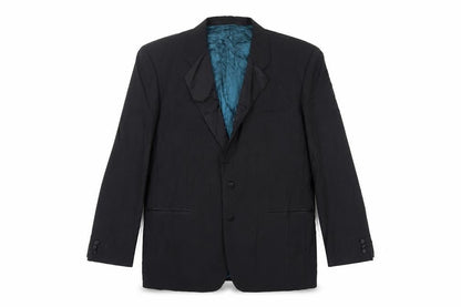 Mens UK Size 44 St Michael Regular Black Suit Tuxedo