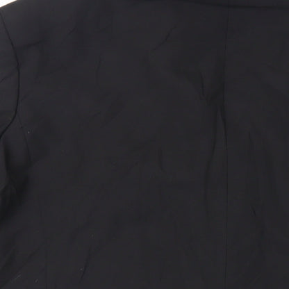 Mens UK Size 44 St Michael Regular Black Suit Tuxedo