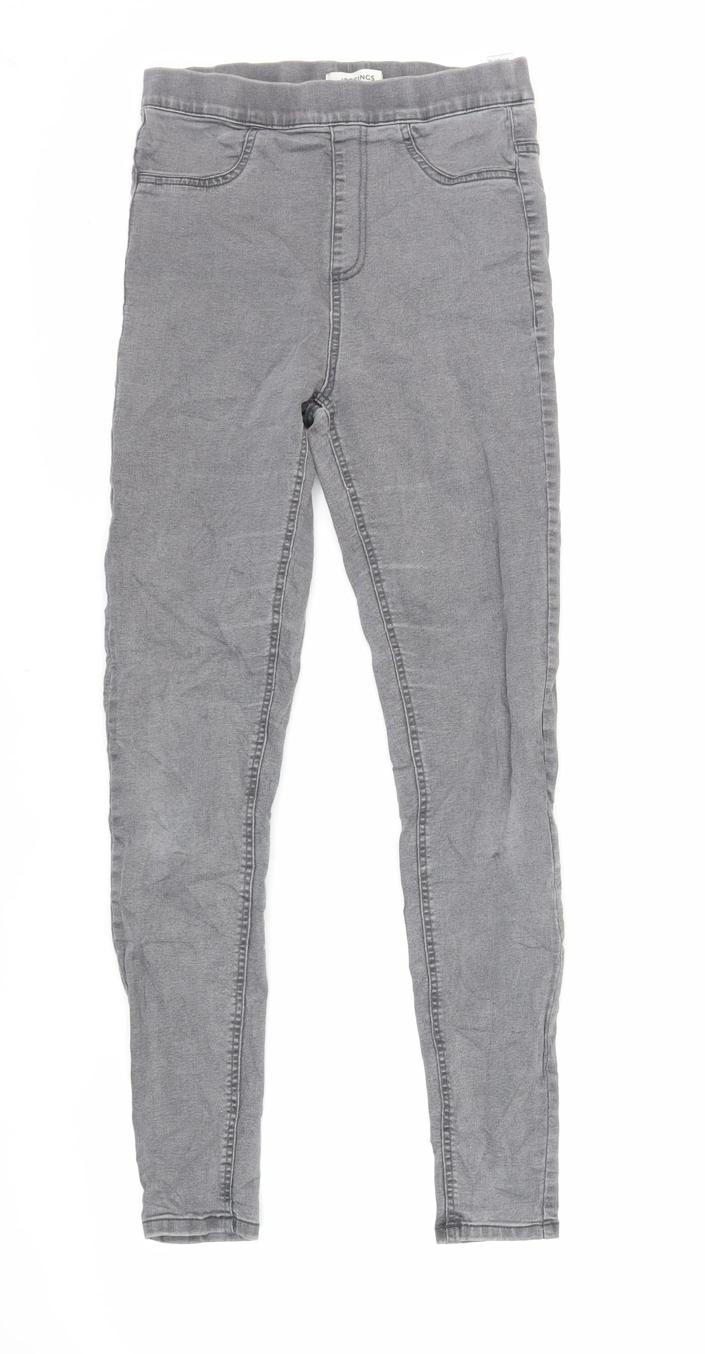 Womens UK Size 10 Marks and Spencer Regular Fit Jegging Grey Jeans