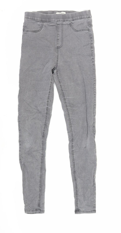 Womens UK Size 10 Marks and Spencer Regular Fit Jegging Grey Jeans