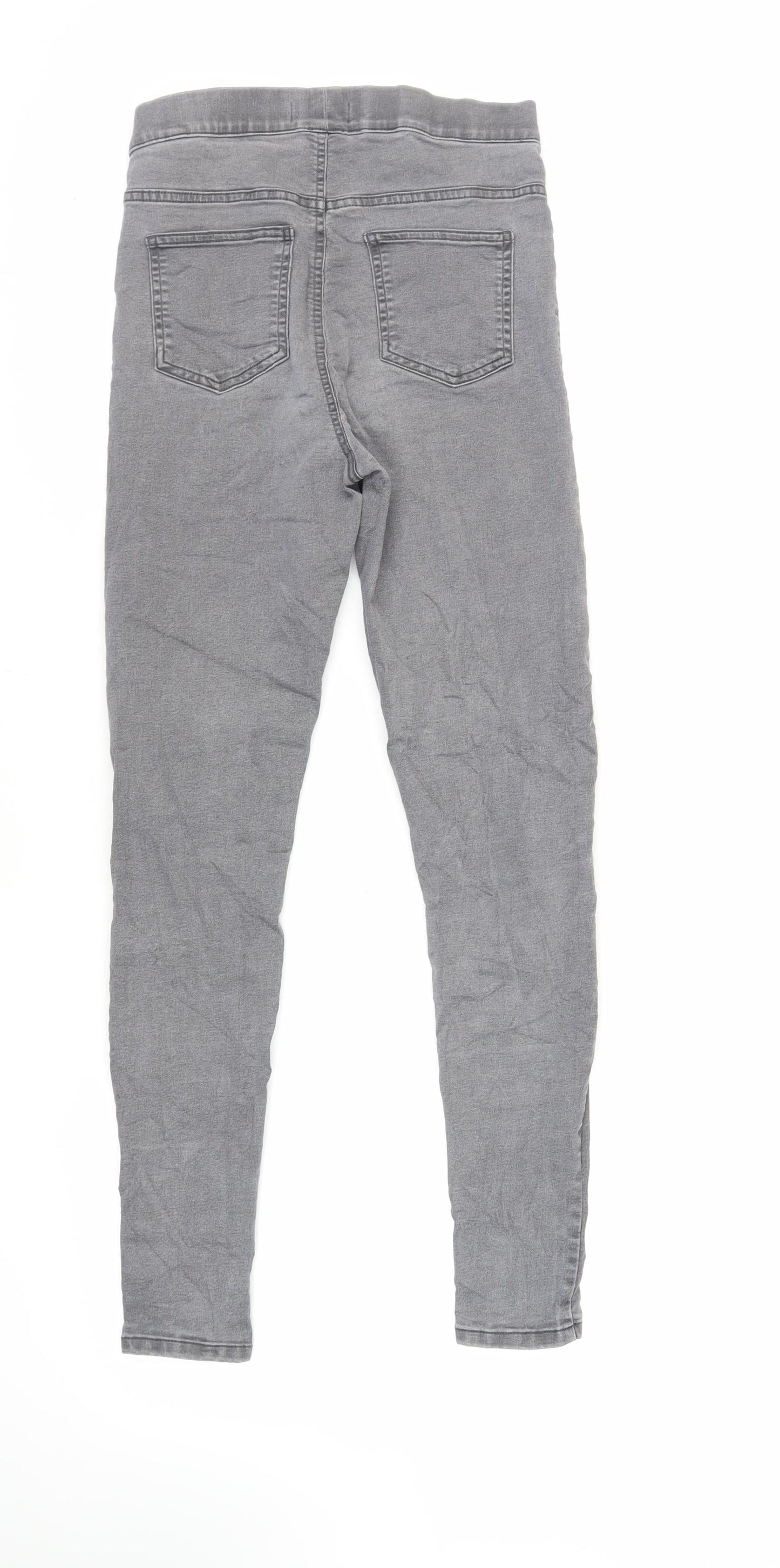 Womens UK Size 10 Marks and Spencer Regular Fit Jegging Grey Jeans