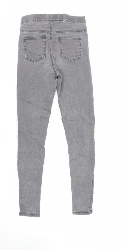 Womens UK Size 10 Marks and Spencer Regular Fit Jegging Grey Jeans