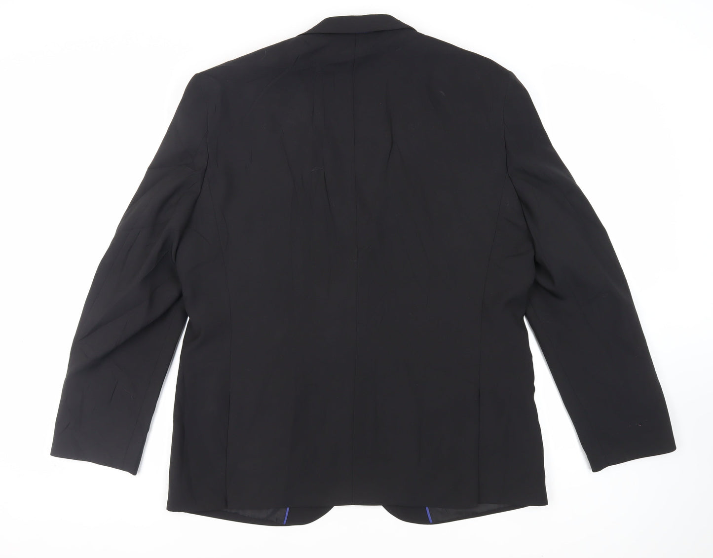 Mens UK Size 46 Fellini Regular Black Suit Jacket