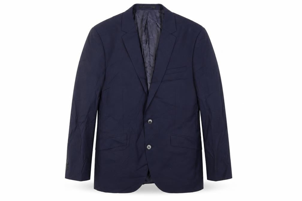 Mens UK Size 40 Kenneth Cole Regular Blue Suit Jacket