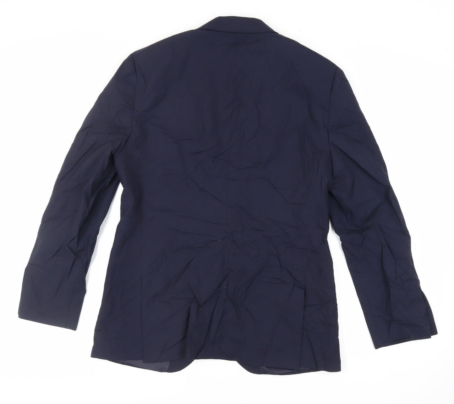 Mens UK Size 40 Kenneth Cole Regular Blue Suit Jacket