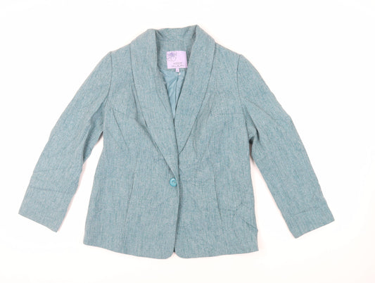Womens UK Size 10 EWM Green Jacket