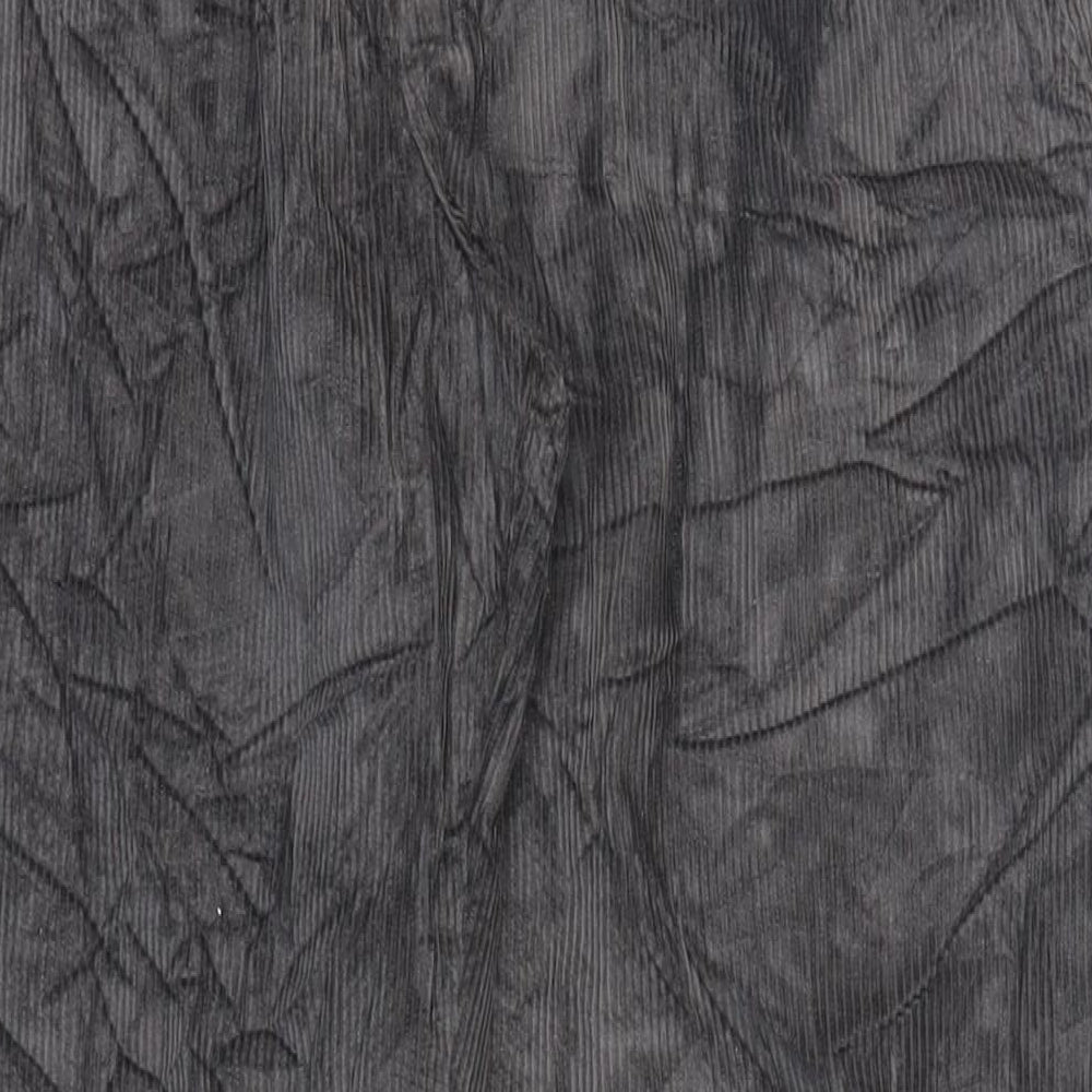 Cotton Traders Womens Grey Cotton Trousers Size 34 L29 in Regular Zip - Vintage