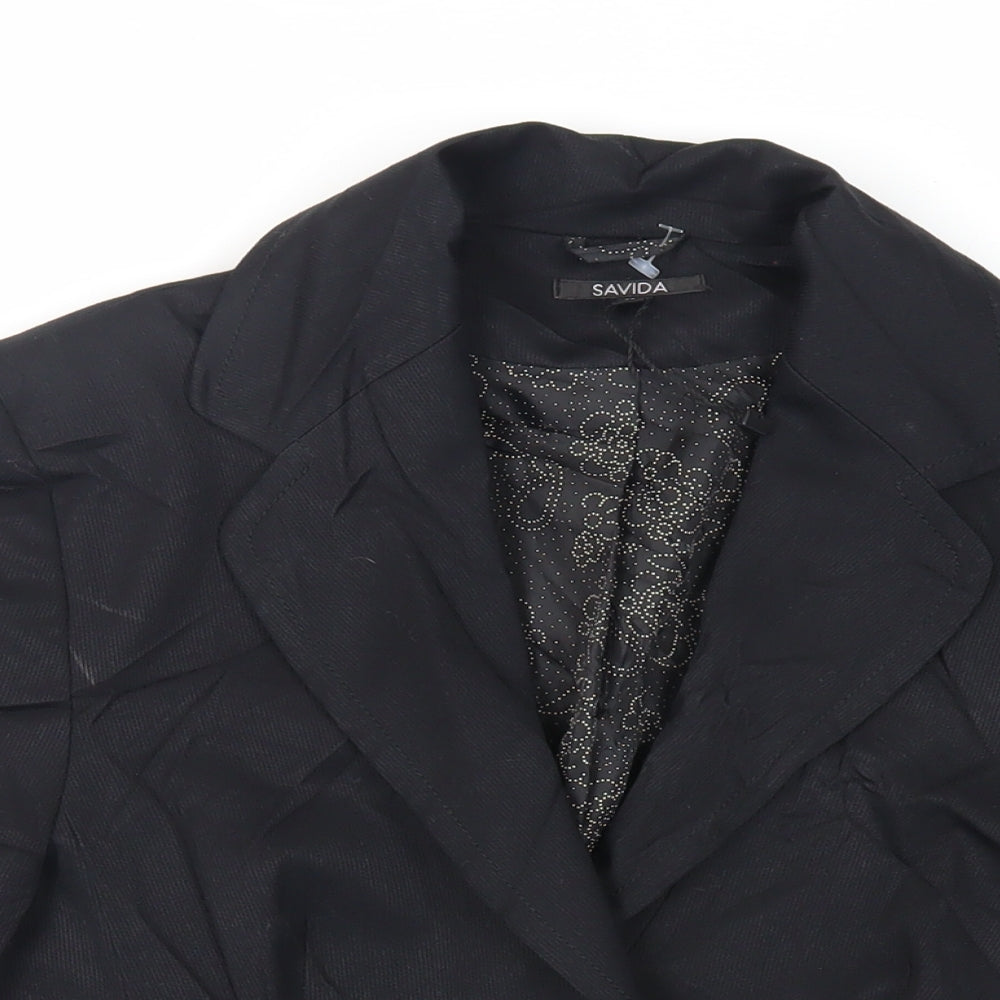 Womens UK Size 14 Savida Black Jacket
