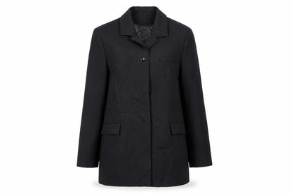 Modern Classics Womens Black Jacket Blazer Size 12 Button - Vintage