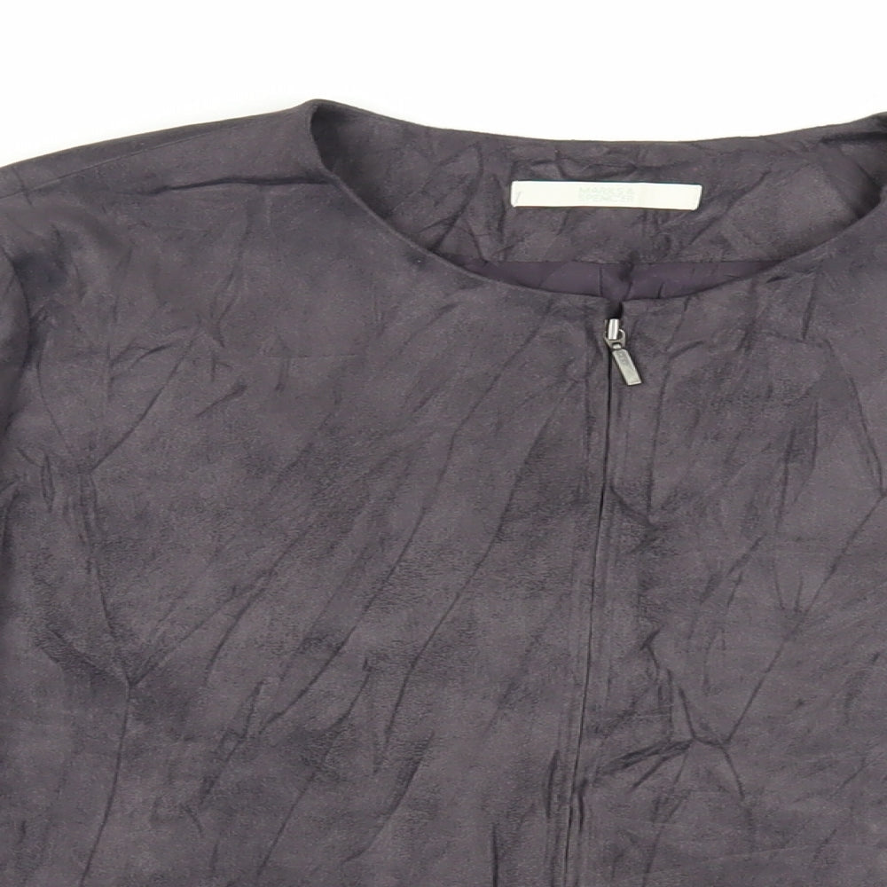 Womens UK Size 12 Marks and Spencer Grey Jacket