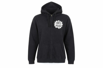 Womens UK Size M Disney Black Full Zip Hoodie