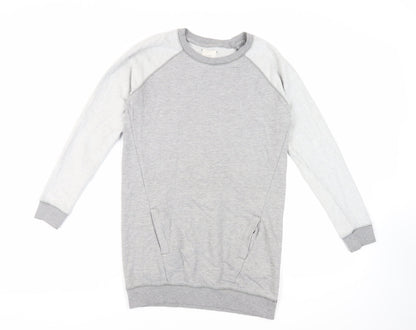 Womens UK Size 8 NEXT Grey Pullover Sweatshirt