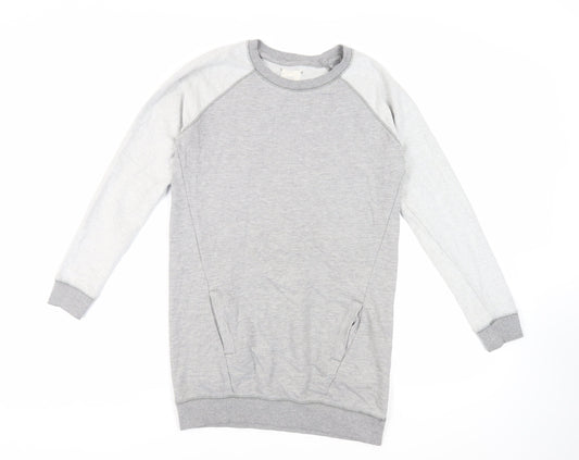 Womens UK Size 8 NEXT Grey Pullover Sweatshirt