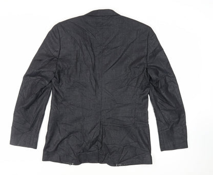 Mens UK Size 40 Stonebridge Regular Black Suit Jacket