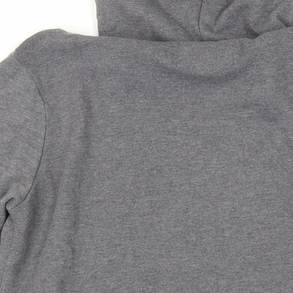 Mens UK Size XS River Island Grey Full Zip Hoodie