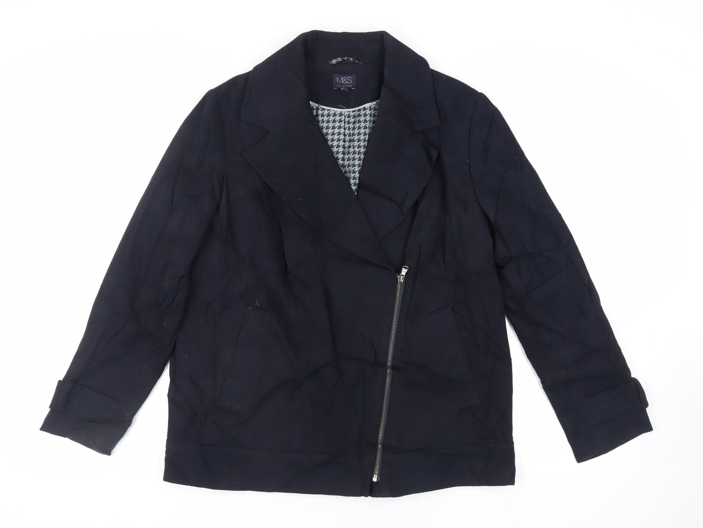 Womens UK Size 14 Marks and Spencer Blue Jacket