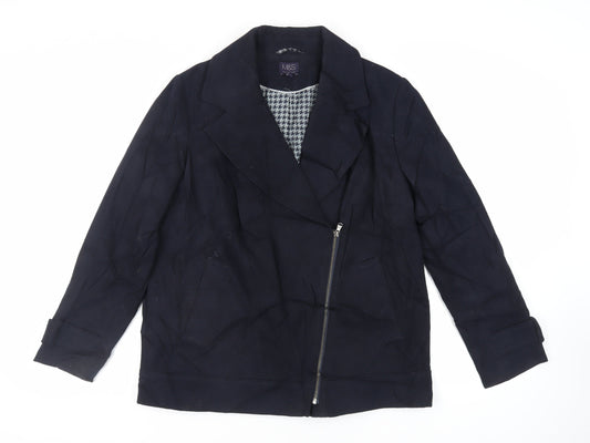 Womens UK Size 14 Marks and Spencer Blue Jacket