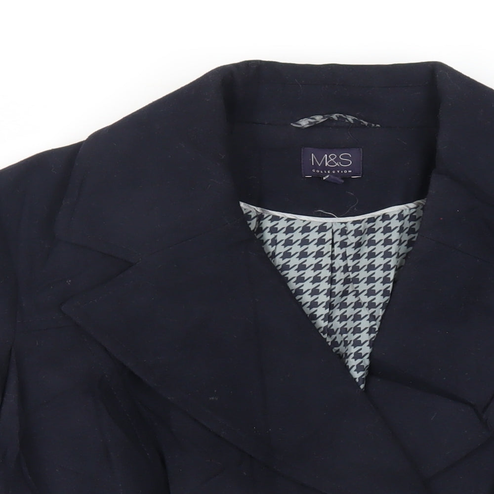 Womens UK Size 14 Marks and Spencer Blue Jacket