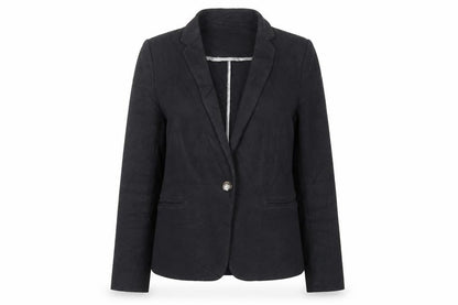 Marks & Spencer Womens Black Jacket Blazer Size 12 Button