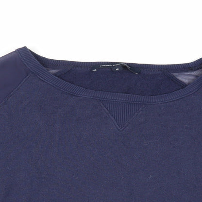 Womens UK Size M French Connection Blue Pullover Sweatshirt
