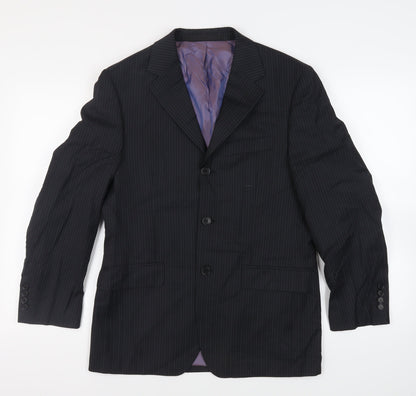 Mens UK Size 38 Marks and Spencer Regular Black Suit Jacket