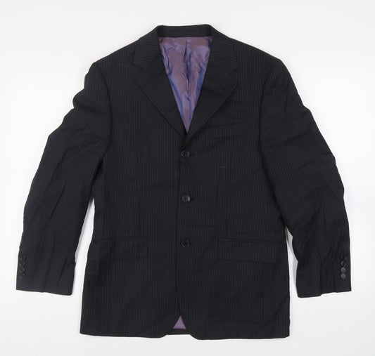 Mens UK Size 38 Marks and Spencer Regular Black Suit Jacket