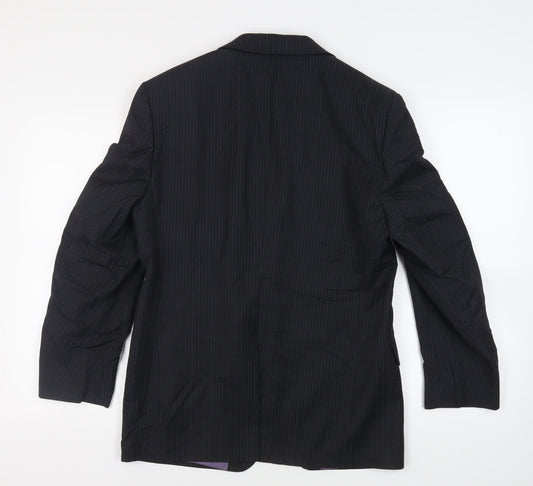 Mens UK Size 38 Marks and Spencer Regular Black Suit Jacket