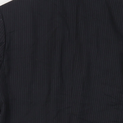 Mens UK Size 38 Marks and Spencer Regular Black Suit Jacket