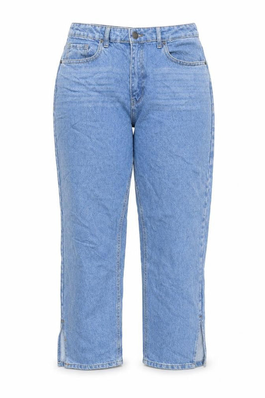 Womens UK Size 20 Nasty Gal Regular Fit Straight Blue Jeans
