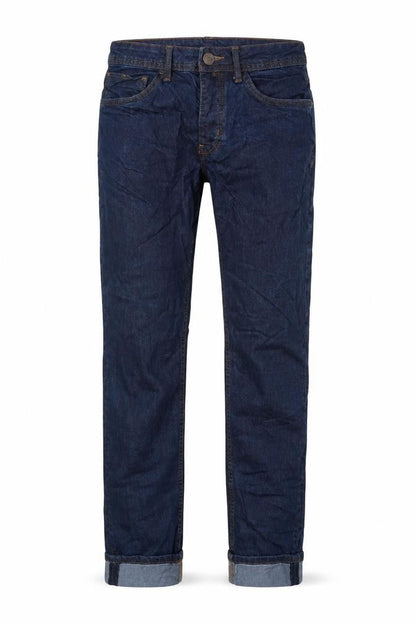 Mens UK Size 30 in Denim & Co. Regular Fit Straight Blue Jeans