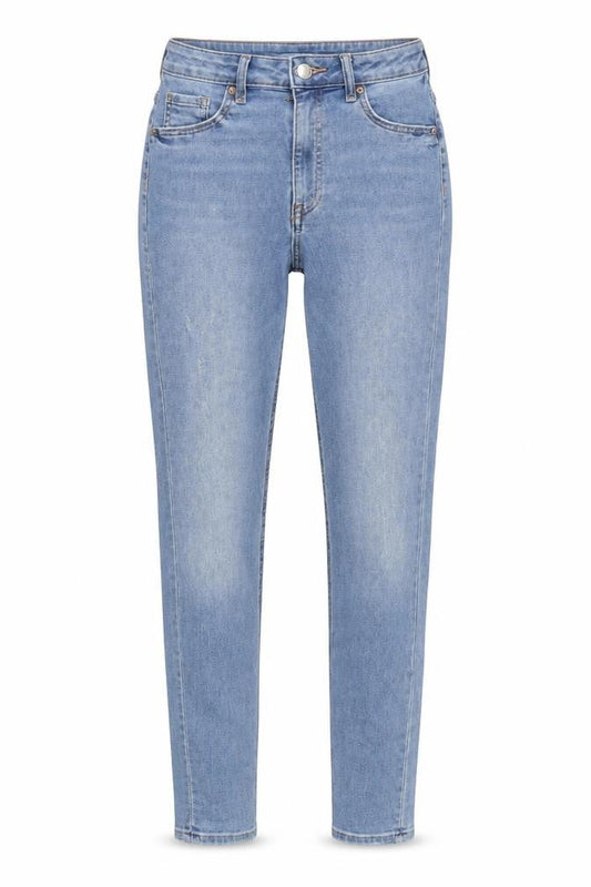 Womens UK Size 8 H&M Regular Fit Tapered Blue Jeans