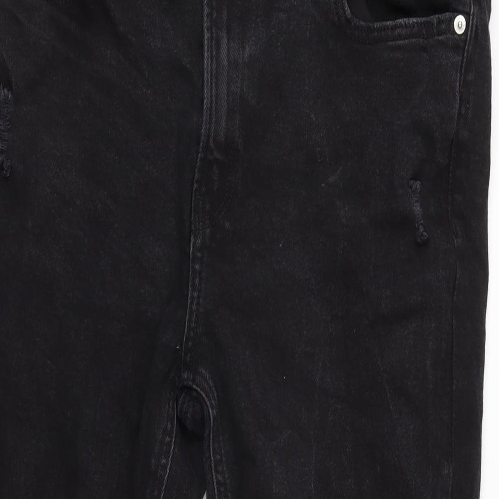 Womens UK Size 16 Denim & Co. Regular Fit Tapered Grey Jeans