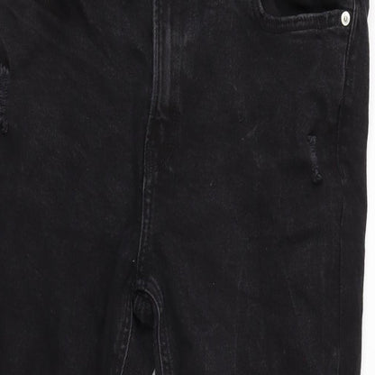Womens UK Size 16 Denim & Co. Regular Fit Tapered Grey Jeans