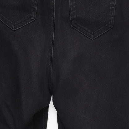 Charter Club Womens Grey Cotton Blend Skinny Jeans Size 12 L26 in Regular Zip