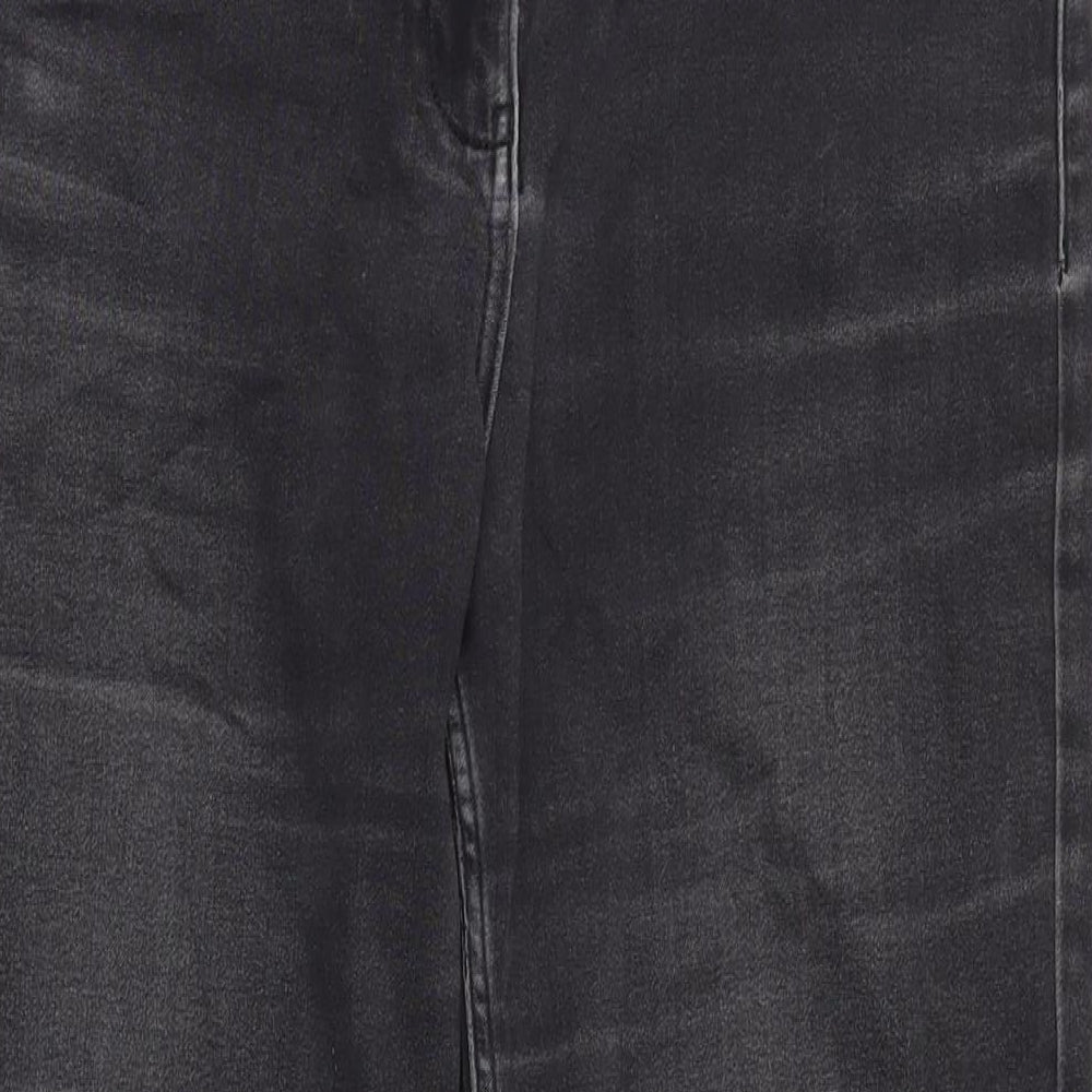 Womens UK Size 10 Marks and Spencer Regular Fit Bootcut Grey Jeans
