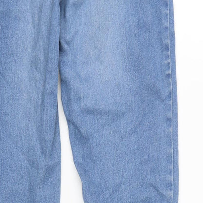 ESMARA Womens Blue Cotton Blend Jegging Jeans Size 12 L30 in Regular Zip