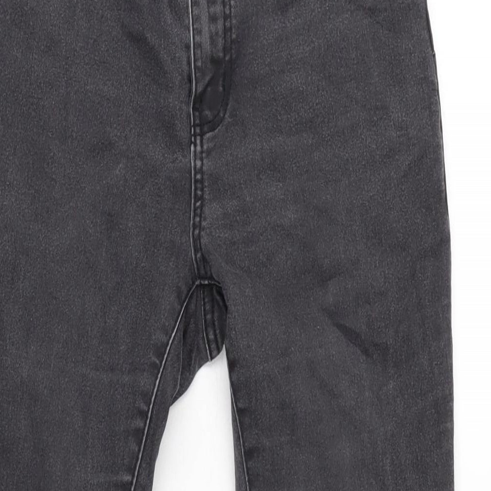 Womens UK Size 12 Denim & Co. Regular Fit Tapered Grey Jeans