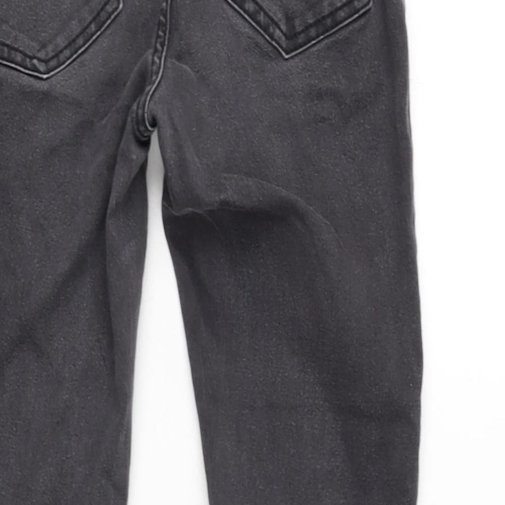 Womens UK Size 12 Denim & Co. Regular Fit Tapered Grey Jeans