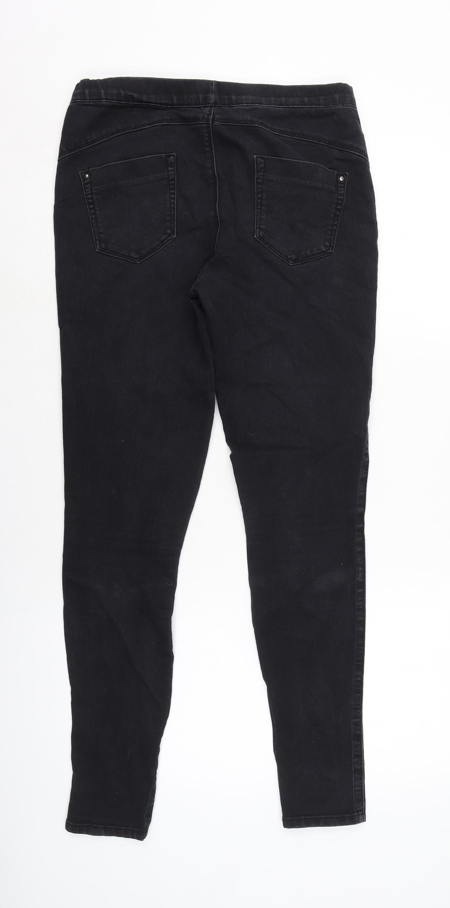 Womens UK Size 10 Denim & Co. Regular Fit Jegging Grey Jeans