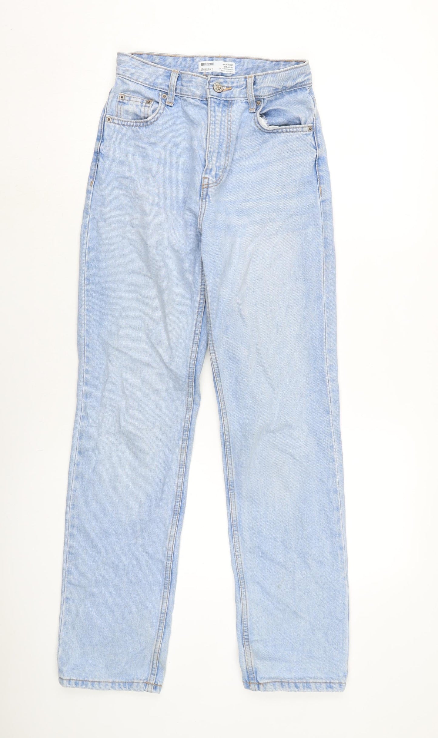 Womens UK Size 34 in Berksha Regular Fit Straight Blue Jeans