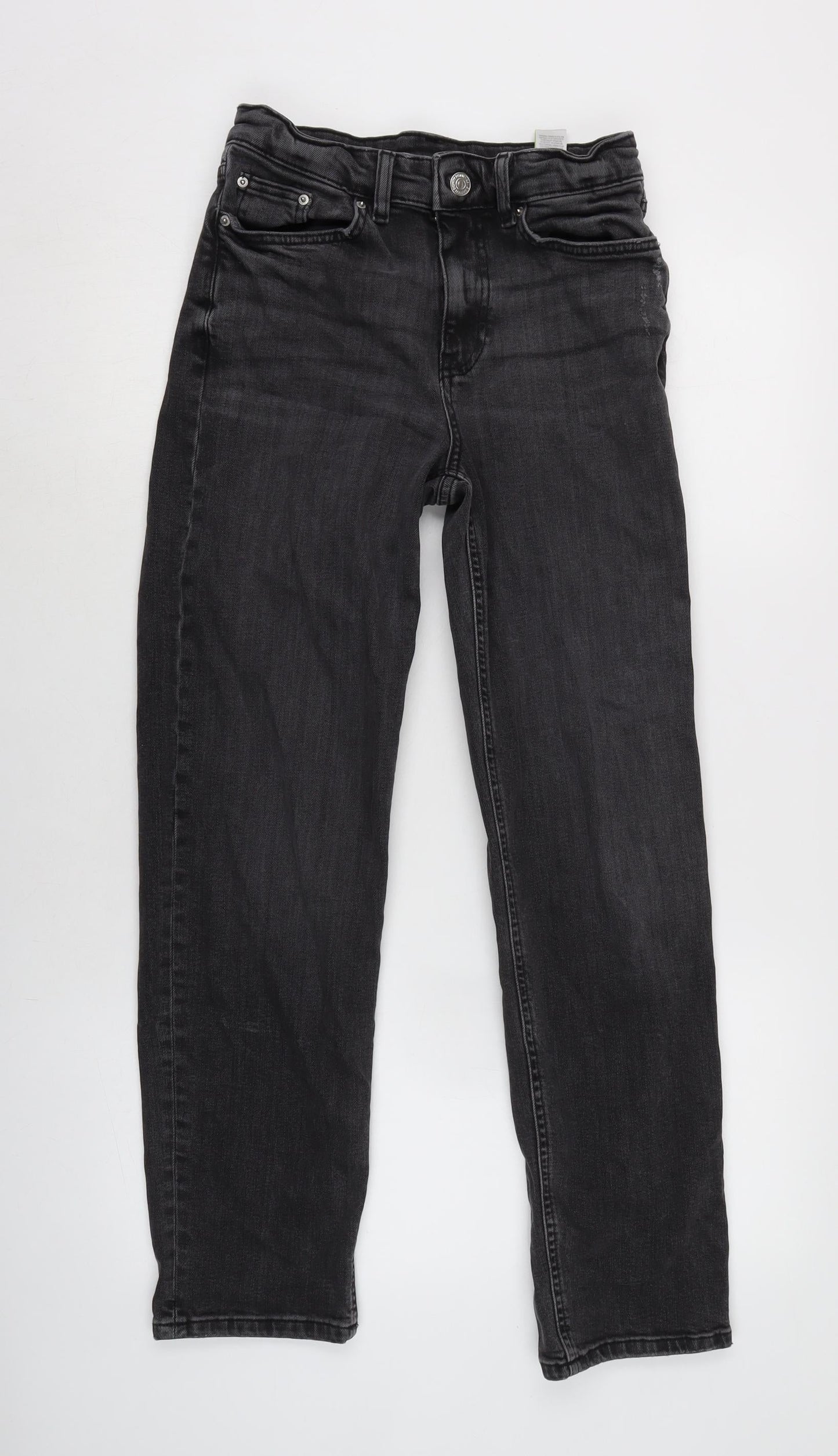 Womens UK Size 8 Marks and Spencer Regular Fit Straight Grey Jeans