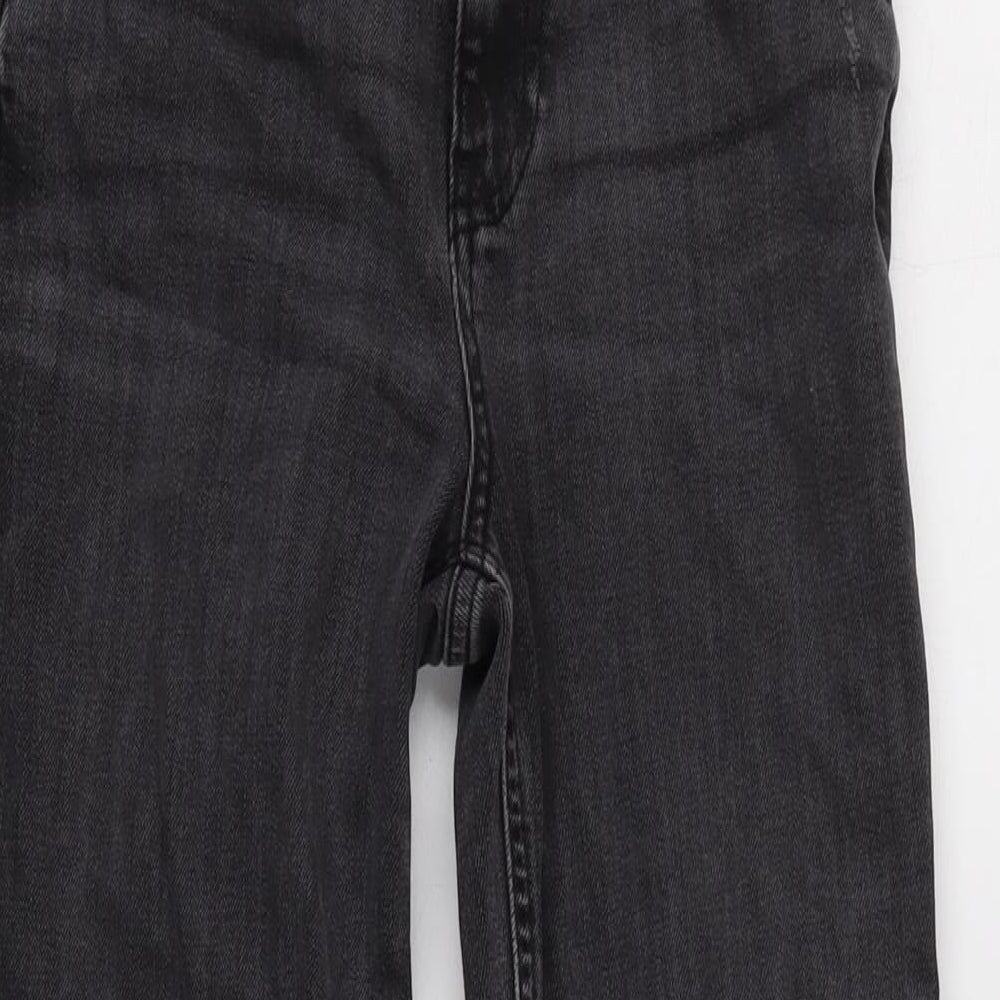 Womens UK Size 8 Marks and Spencer Regular Fit Straight Grey Jeans