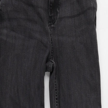 Womens UK Size 8 Marks and Spencer Regular Fit Straight Grey Jeans