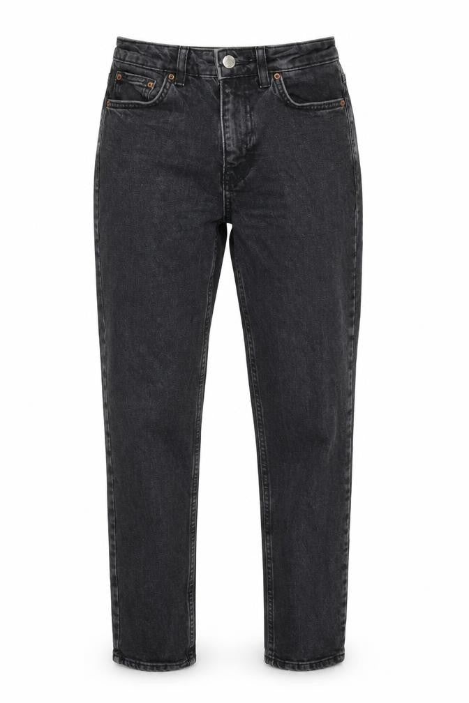 Womens UK Size 24 in Topshop Regular Fit Straight Grey Jeans