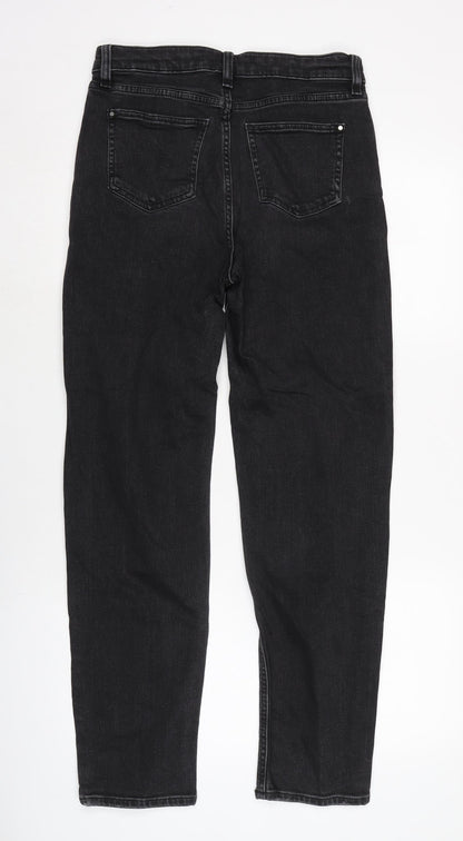 Womens UK Size 10 Marks and Spencer Regular Fit Straight Grey Jeans
