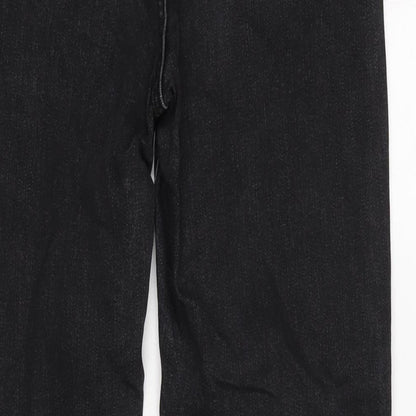 Womens UK Size 10 Marks and Spencer Regular Fit Straight Grey Jeans