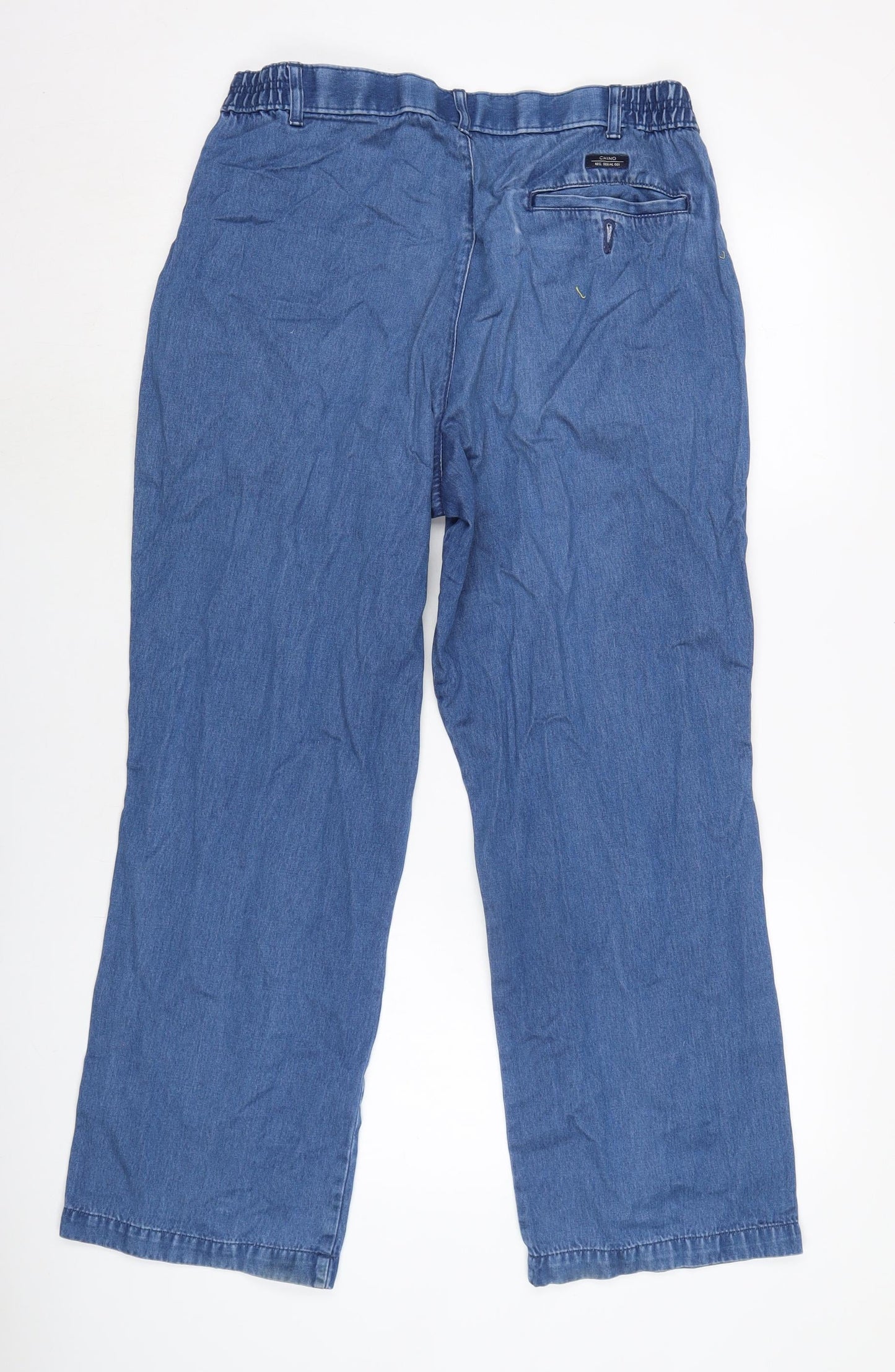 Mens UK Size 30 in Blue Harbour Regular Fit Straight Blue Jeans